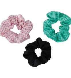 Little Pieces Scrunchies>Scrunchie - LpNamia - 3-pak - Strawberry Pink