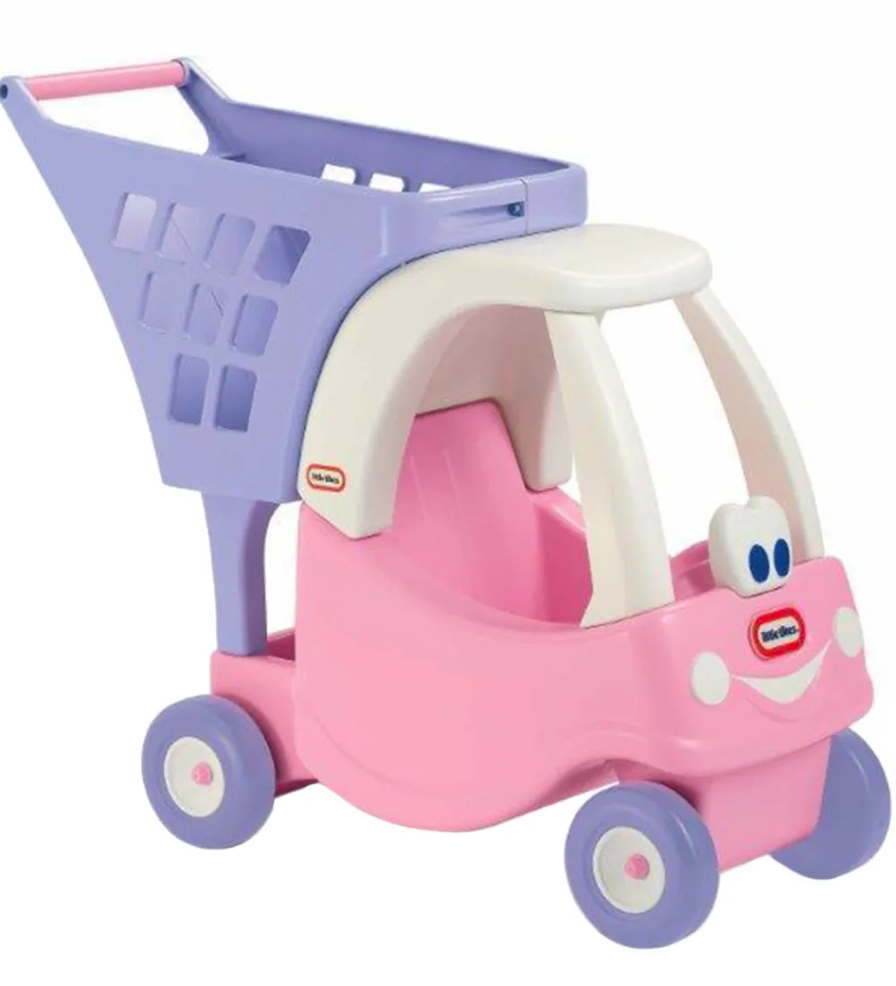 Little Tikes Gåvogne|Gåbil - Cozy Coupe - Shopping Cart Princess