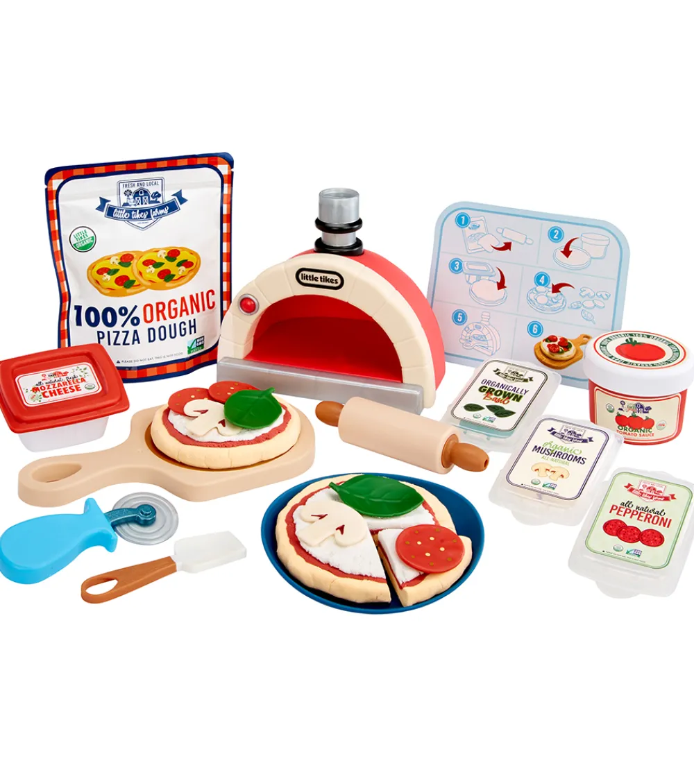 Little Tikes Rolleleg|Legemad|Legemad - Creative Chefs - 22 Dele - Pizzasæt