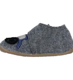 Living Kitzbühel Hjemmesko|Hjemmesko - Uld - Traktor - Grå