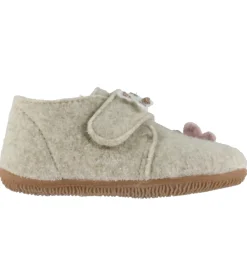 Living Kitzbühel Hjemmesko>Hjemmesko - Uld - Sissi Schmetterling - Oat Mil