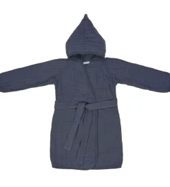 Børn Lässig Badekåber|Badekåbe - Musselin - 2-3 år - Blå