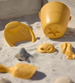 Lässig Strandlegetøj|Strandsæt - 5 Dele - Water Friends - Gul