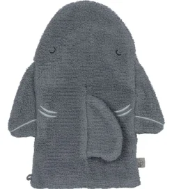 Lässig Vaskeklude>Vaskehandske - Haj - Grå