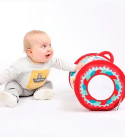 Ludi Motorisk Legetøj|Cylinder - 45x20 cm - Oppustelig - Jungle