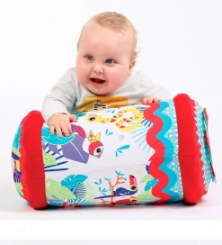 Ludi Motorisk Legetøj|Cylinder - 45x20 cm - Oppustelig - Jungle