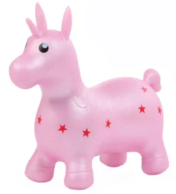 Ludi Tumledyr>Hoppedyr - Enhjørning - Rosa