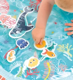 Ludi Legetæpper Og Legegulve|Legemåtte - Vand - 94x63 cm - Turkis