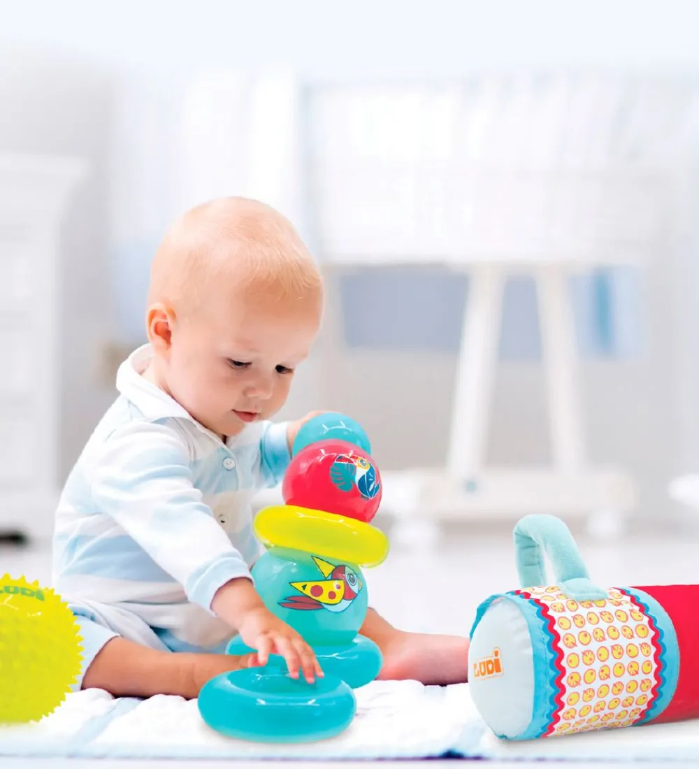 Ludi Stablelegetøj|Bolde>Legesæt m. Bolde/Ringe - Multi