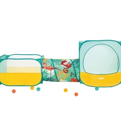 Ludi Legetelte|Legetelte>Pop-Up Legetelt m. Tunnel Og Bolde - Multi