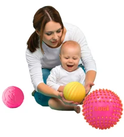 Ludi Bolde|Sansebolde - 3 stk. - Pink