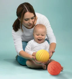 Ludi Udeleg Og Udendørs Legetøj|Bolde|Sansebolde - 3-pak - Rød/Gul/Blå
