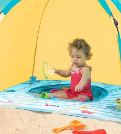 Ludi Badebassin|Legetelte|Skyggetelt m. Bassin - UV 50+ - Gul