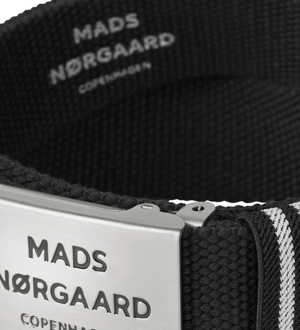 Børn Mads Nørgaard Bælter>Bælte - Bo - Sort