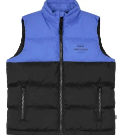 Børn Mads Nørgaard Veste>Dynevest - Julo - Sort/Amparo Blue