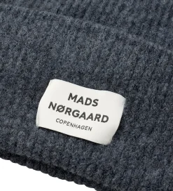 Børn Mads Nørgaard Huer Og Hatte>Hue - Uld/Akryl - Tosca Anju - Asphalt