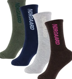 Børn Mads Nørgaard Strømper>Strømper - Sock Box Logo Step up - 4-pak - Multi