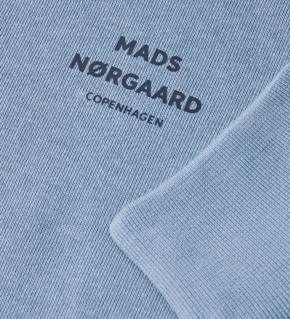 Børn Mads Nørgaard Sweatshirts|Sweatshirt - Solo - Faded Denim
