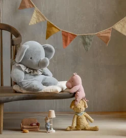 Maileg Bamser|Bamse - Plyselefant- Stor - Blå/Grå