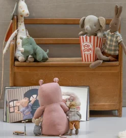 Maileg Bamser>Bamse - Safari Friends - Flodhest - Lille - Rosa