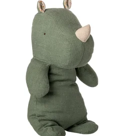 Maileg Bamser>Bamse - Safari Friends - Næsehorn - Medium - Salviegrøn