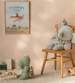 Maileg Bamser>Bamse - Safari Friends - Næsehorn - Medium - Salviegrøn