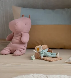 Maileg Bamser|Bamse - Safari Friends - Flodhest - Medium - Rosa