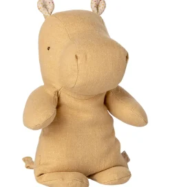 Maileg Bamser>Bamse - Safari Friends - Flodhest - Lille - Råhvid