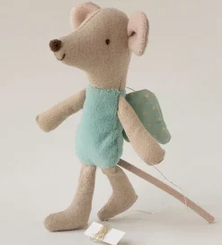 Maileg Dukker Og Tilbehør|Fe-mus - Lillebror - Mint