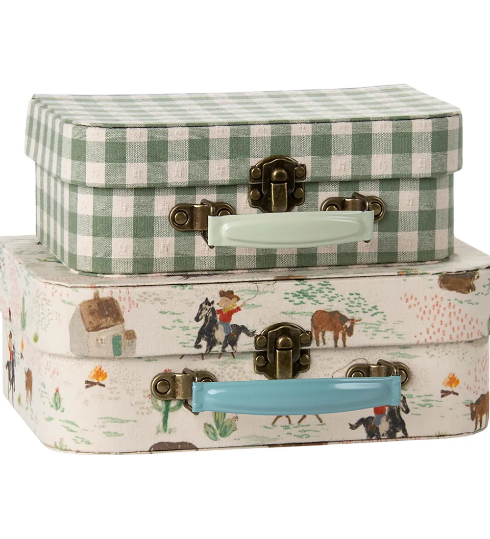 Maileg Rolleleg|Legekufferter|Kuffertsæt - 2 stk. - Pony