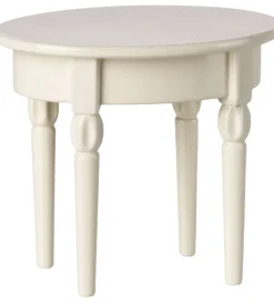 Maileg Dukker Og Tilbehør|Miniature Vintagebord - Mus - Råhvid