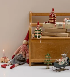 Maileg Dekoration|Julepynt>Nisse - Str. 4 - Pige m. Nederdel Og Cardigan