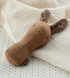 Maileg Gribelegetøj|Rangle - Lullaby Friends - Kanin - Chocolate