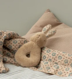 Maileg Gribelegetøj>Ranglesæt - Harerangle/Stofble- Cream Peach