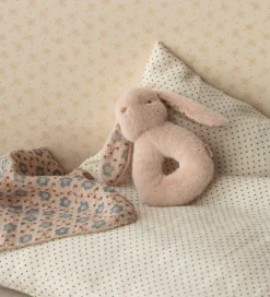 Maileg Gribelegetøj>Ranglesæt - Kaninrangle/Stofble - Powder