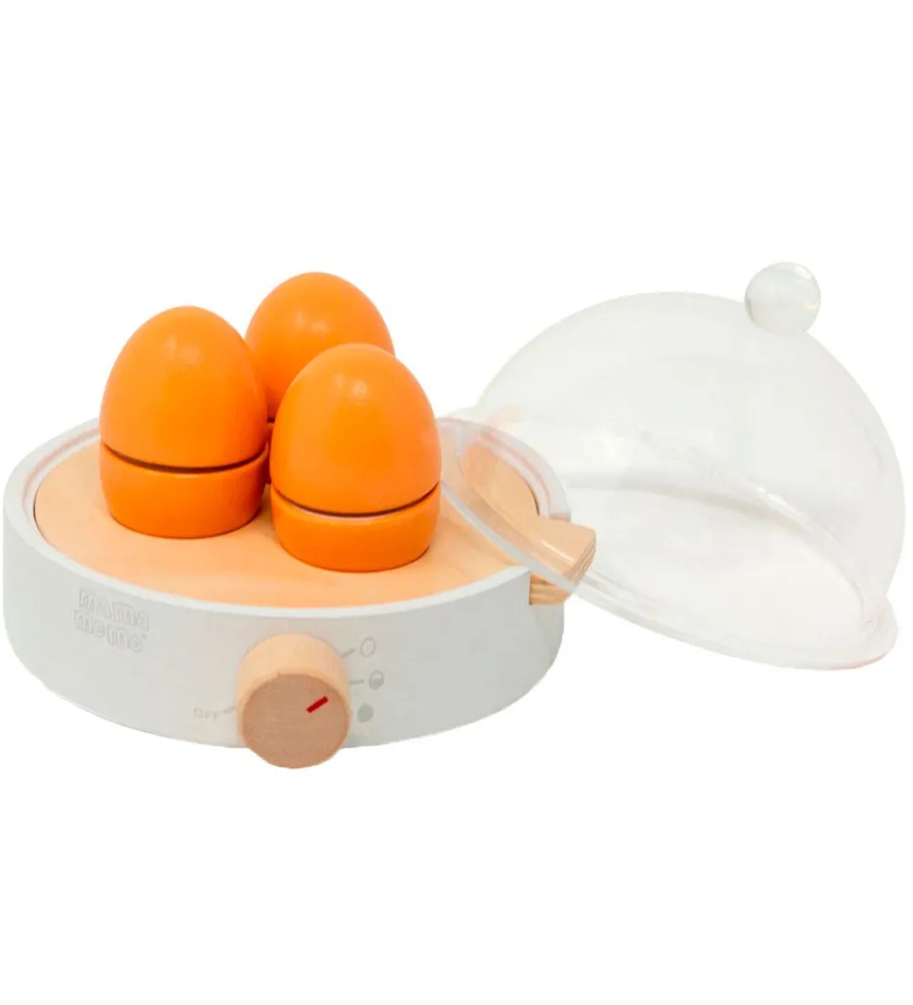 MaMaMeMo Legekøkken Og Legemøbel|Æggekoger - Hvid