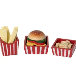 MaMaMeMo Rolleleg|Legemad|Legemad - Burger Menu - Træ