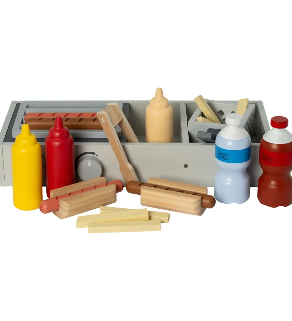 MaMaMeMo Rolleleg|Legemad>Legemad - Pølsebod - Træ