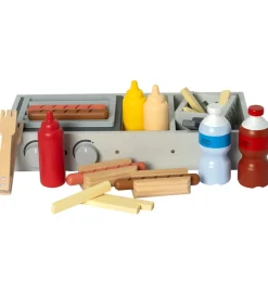 MaMaMeMo Rolleleg|Legemad>Legemad - Pølsebod - Træ