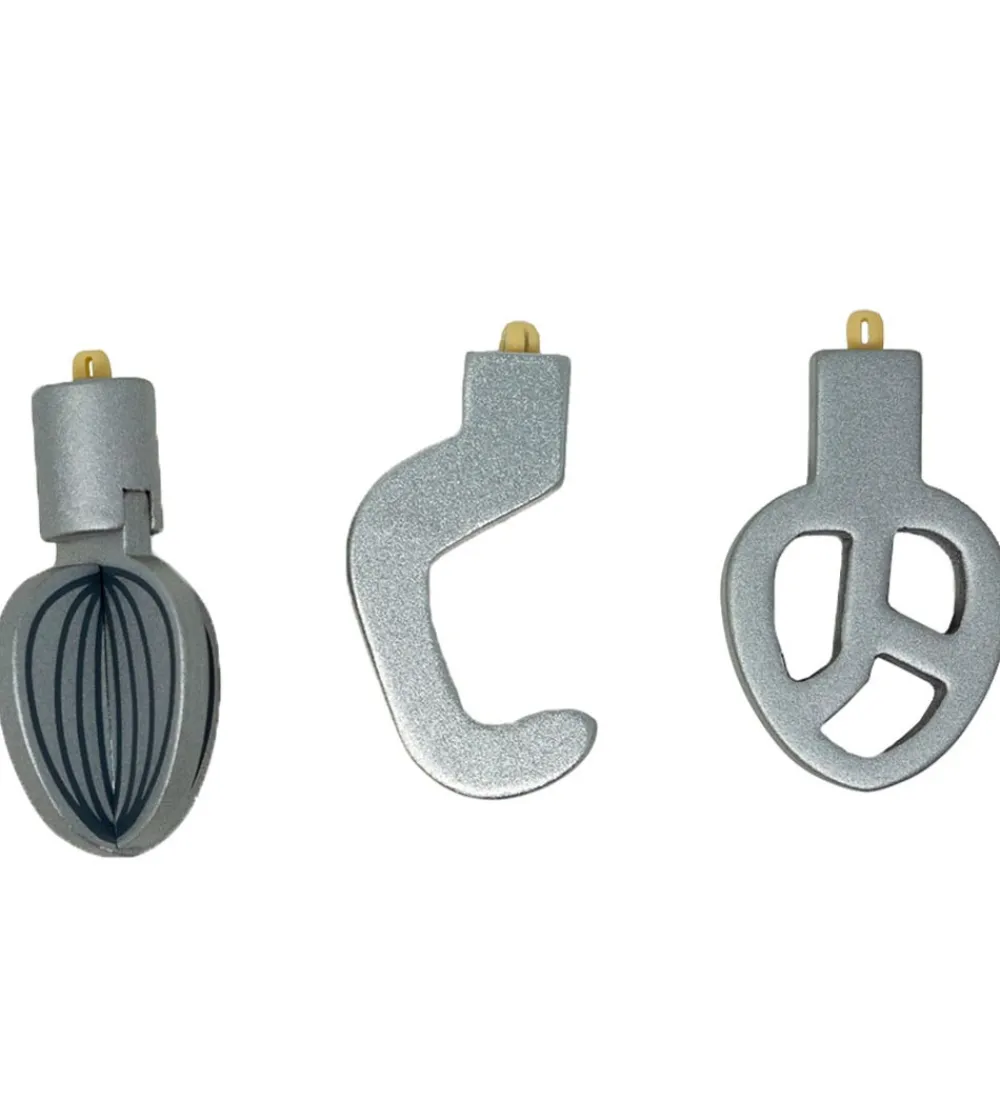 MaMaMeMo Legekøkken Og Legemøbel|Røremakine m. Redskaber - Hvid