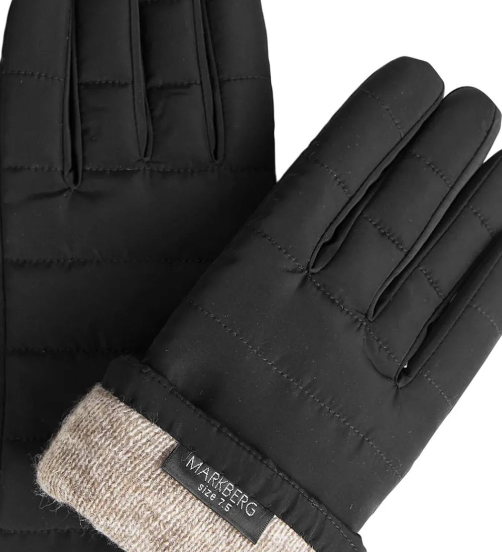 Børn Markberg Handsker Og Luffer>Handsker - AlberteMBG - Sort