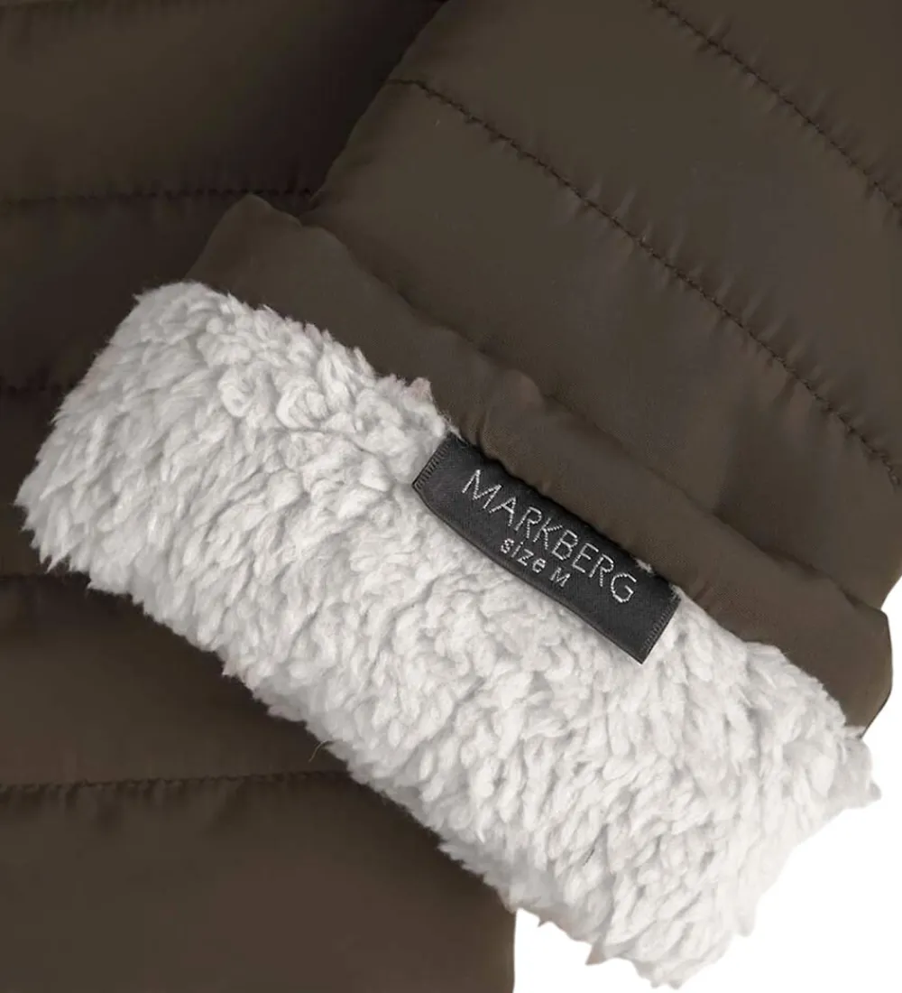 Børn Markberg Handsker Og Luffer>Luffer - CelinaMBG - Mørkebrun