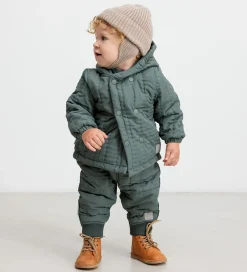 Børn MarMar Babyhjelme|Babyhue - Bomuld/Uld - Ala - Oyster Grey