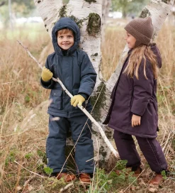 Børn MarMar Babyhjelme|Babyhue - Bomuld/Uld - Ala - Oyster Grey