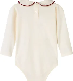 Børn MarMar Juletøj|Bodyer|Body l/æ - Bomuld/Modal - Becki - Gentle White