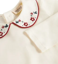 Børn MarMar Juletøj|Bodyer|Body l/æ - Bomuld/Modal - Becki - Gentle White