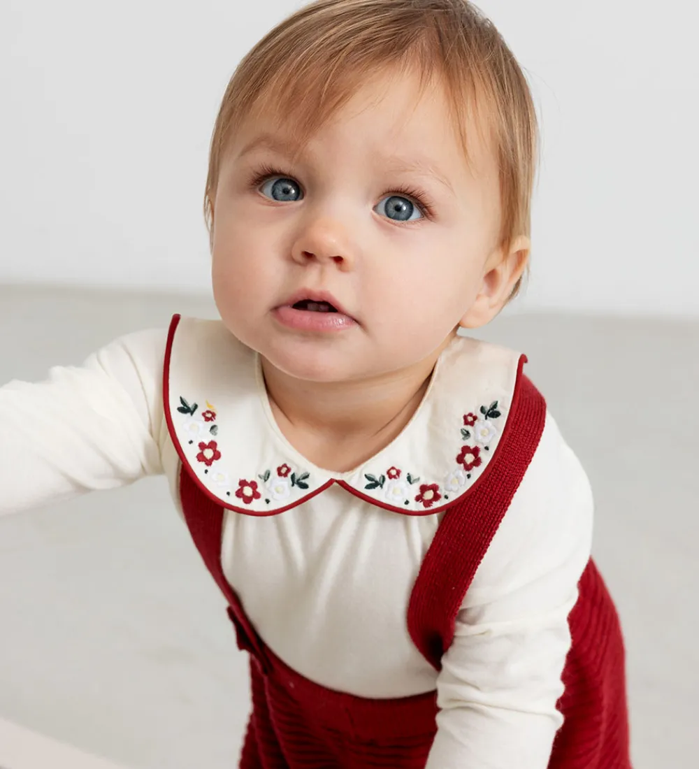 Børn MarMar Juletøj|Bodyer|Body l/æ - Bomuld/Modal - Becki - Gentle White