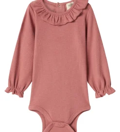 Børn MarMar Bodyer|Body l/æ - Rib/Modal - Brandine - Perished Rose