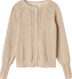 Børn MarMar Cardigans>Cardigan - Strik - Tillie - Gold Glitter