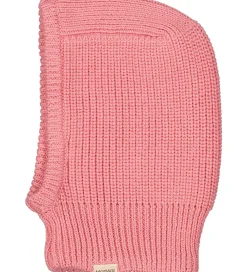 Børn MarMar Elefanthuer>Elefanthue - Uld/Bomuld - 2-lags - Strik - Raspberry